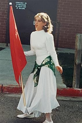 Stephanie Murphy in SHHS Color Guard